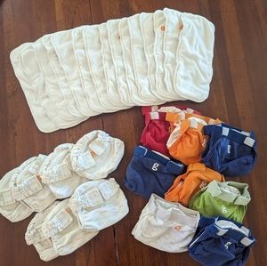 Newborn Cloth Diaper Lot - G Diapers